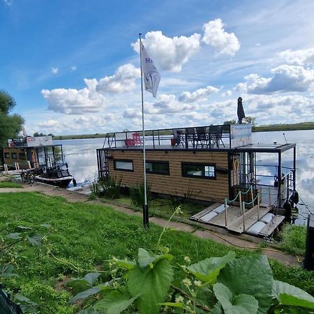 Hausboote Unteres Odertal Hausboot Kranich Hotel Schwedt Exterior photo